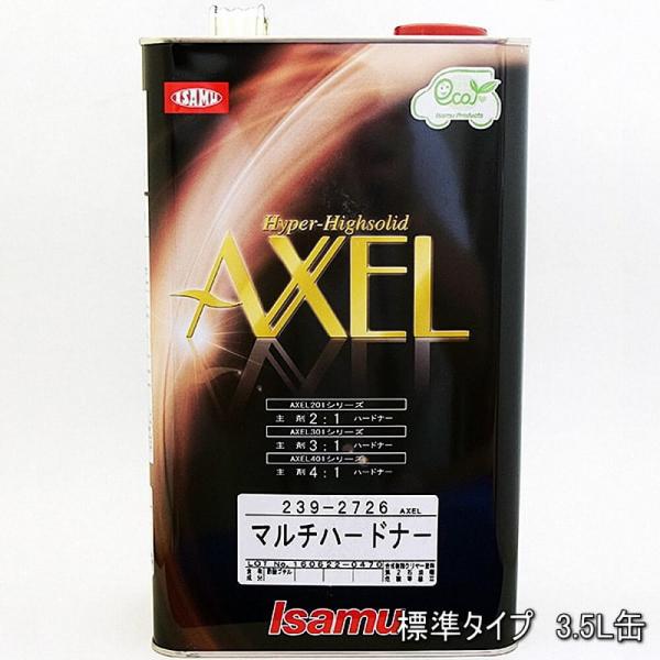 イサム塗料 アクセルマルチハードナー 3.5L 標準タイプ : ウレタン