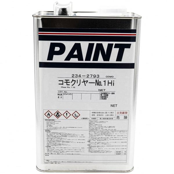 イサム塗料 コモクリヤー　Hi　No.1　3.5L缶(小分品)