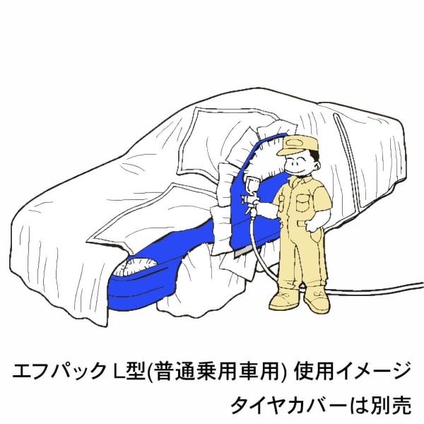 塗装用養生品 エフパック Ｌ型(普通乗用車用)
