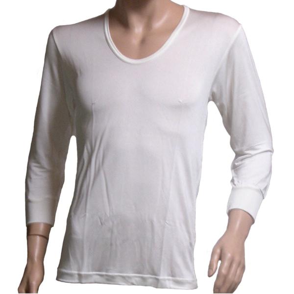 紳士ニット シルク インナー メンズｕ首長袖シャツ ホワイト 絹100 シルク下着 Buyee Buyee 提供一站式最全面最專業現地yahoo Japan拍賣代bid代拍代購服務 Bot Online