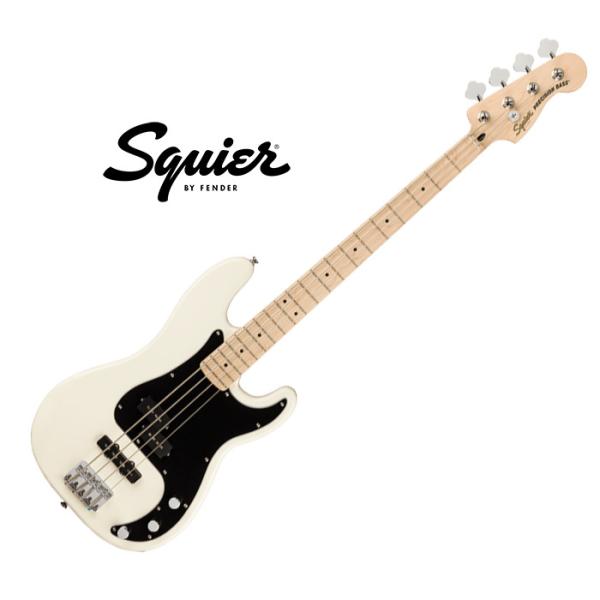 Squier by Fender Affinity PRECISION BASS PJ／スクワイヤー エレキベース PJタイプ（指板：メイプル／色オリンピックホワイト）