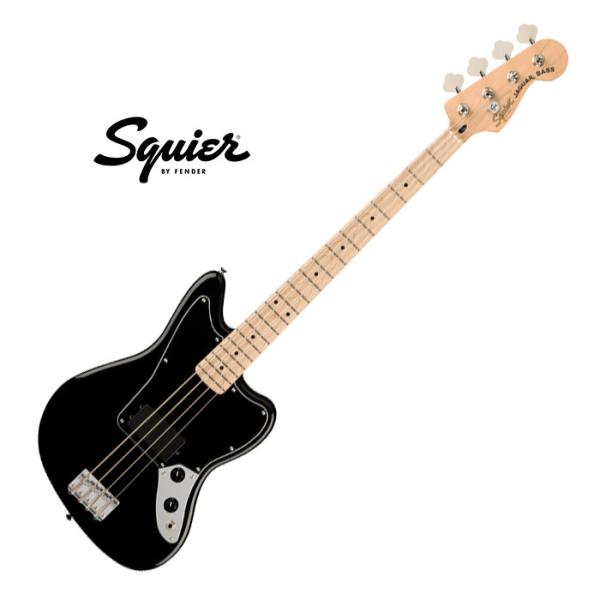 Squier by Fender Affinity シリーズ JAGUR BASS H（色：ブラック／指板：メイプル）