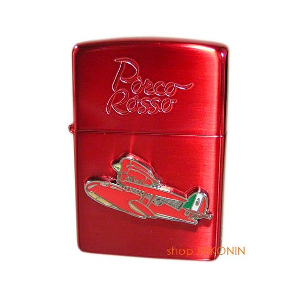 ZIPPO スタジオジブリ 紅の豚 ポルコ 赤 2 サボイア NZ-24