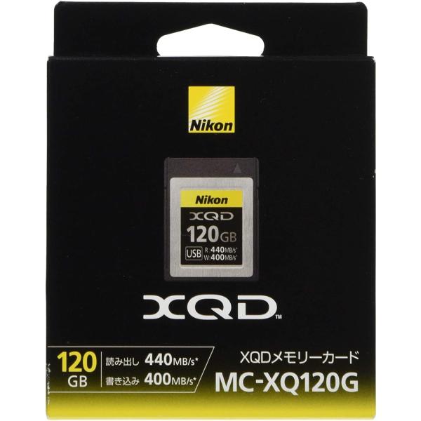 ★【国内正規品】Nikon XQDメモリーカード 120GB MC-XQ120G 一眼レフカメラ /D5 / D850 / D500 / Z7II / Z7 / Z6II / Z6