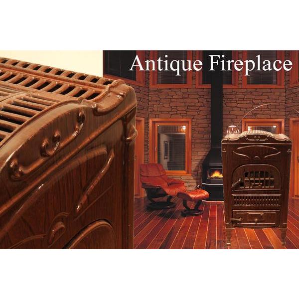 美術品/アンティーク 希少品 コッパーコールバケツ イタリア製 暖炉