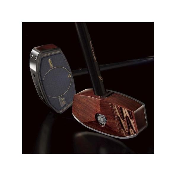 硬さと重さで爽快に転がす！超硬フェイス搭載の花梨クラブ手袋が黒くなりにくい！新素材TPVを使用したマーカーホルダー付きの最新グリップ硬質フェイスで、カーン！と高くて気持ち良い爽快な打音BH2896 花梨クラブ６￥24,200(税込)ネイビー...