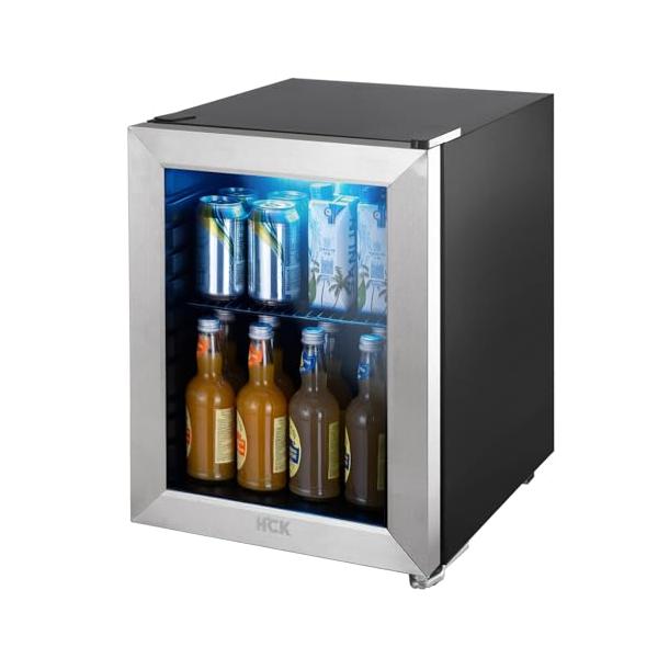 HCK ミニ冷蔵庫 23L ドリンク冷蔵庫 一人暮らし 日本酒セラー ワイン