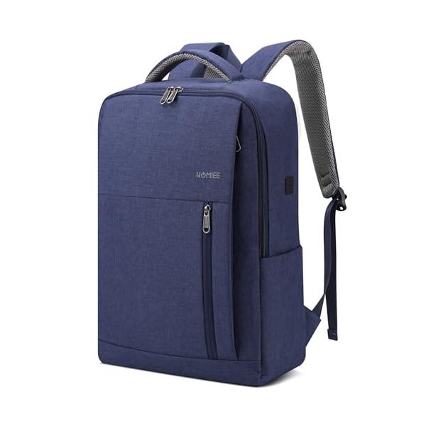 他サイト： [HOMIEE] リュック ビジネスリュック メンズ 通学 通勤 軽量 バックパック 薄型 高校生 15.6インチ 17.3インチPC 大容量の商品画像