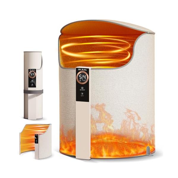 ホワイト/-/NJT3・Color:ホワイト・75℃まで急速に温度を上げる性能を搭載し、冬の足元の冷えを短時間で緩和。朝起きた時や帰宅後にすぐに暖かさを得られ、長時間待つ必要がなく、日常生活の快適さを高めます。・5 段階の温度調整機能を備え...