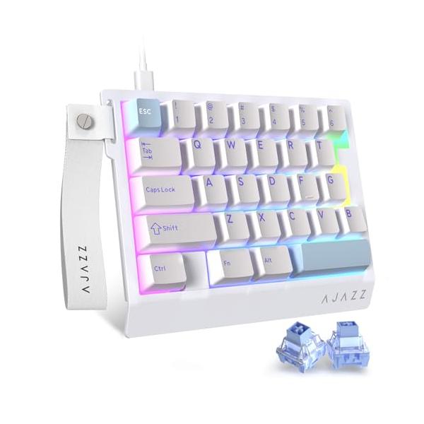 AJAZZ AK029 片手ゲーミングキーボード メカニカルキーボード ラピッド