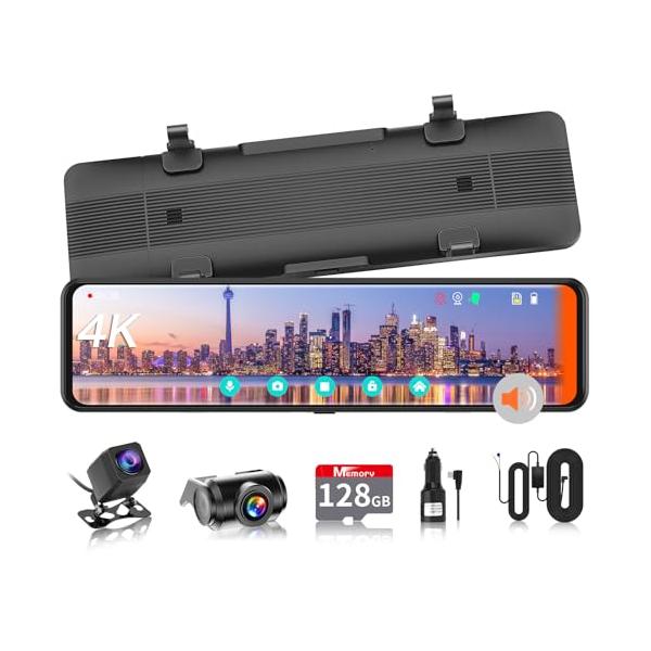 2025再進化分離式・128GBカード付き・バックカメラ左右上下反転可・4K