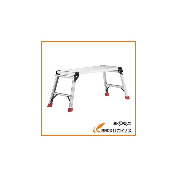 TRUSCO 足場台 アルミ製・プロ用 1000X400XH560 TDWT-610 : カイノス