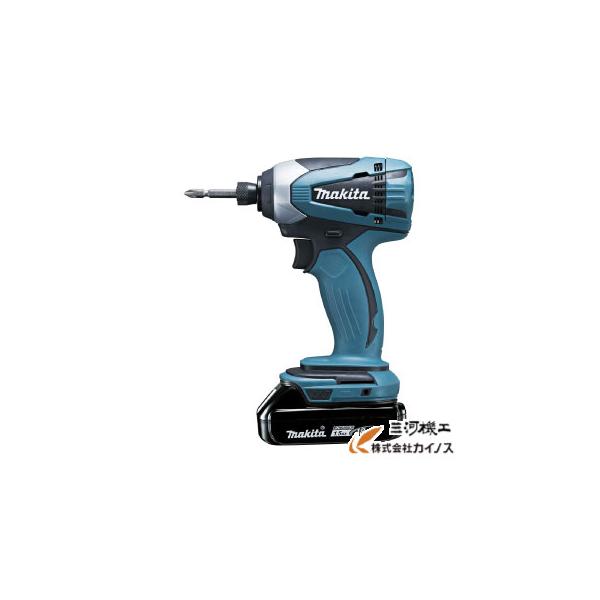 マキタ 充電式インパクトドライバ 18V 1.5Ah ＜TD146DSHX＞ バッテリ 