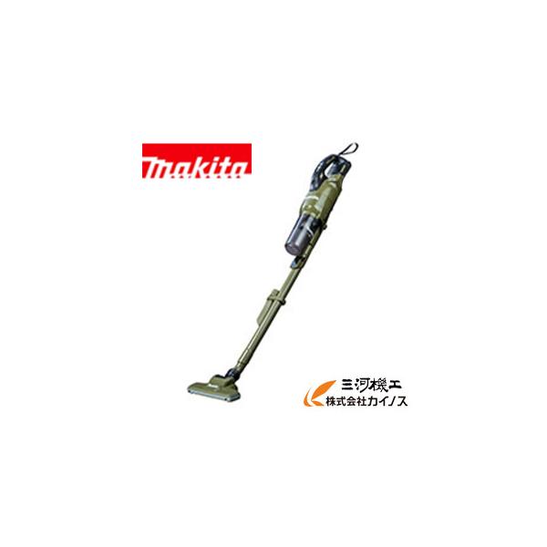 マキタ（makita） 充電式クリーナー 18V サイクロン一体式 オリーブ
