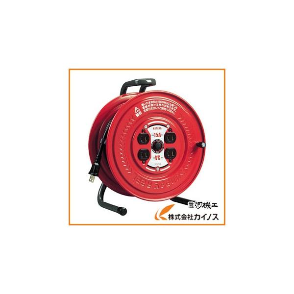他サイト： ハタヤ HATAYA サンデーリール 単相 100V 1.25SQ 20m S-20 S20 S−20延長 コンセント リール 電線 巻き取りの商品画像
