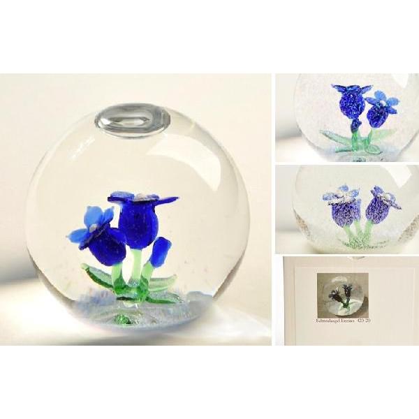 スノードーム りんどう 小 グラス リヒト 手作り Cd Glasl Rs ミラノ2 通販 Yahoo ショッピング