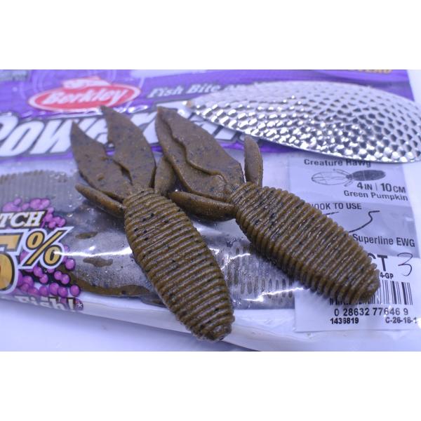 新品　バークレイ　マックスセント　クリーチャーホッグ Creature H 5点 バークレイ(Berkley) マックスセント クリーチャーホッグ