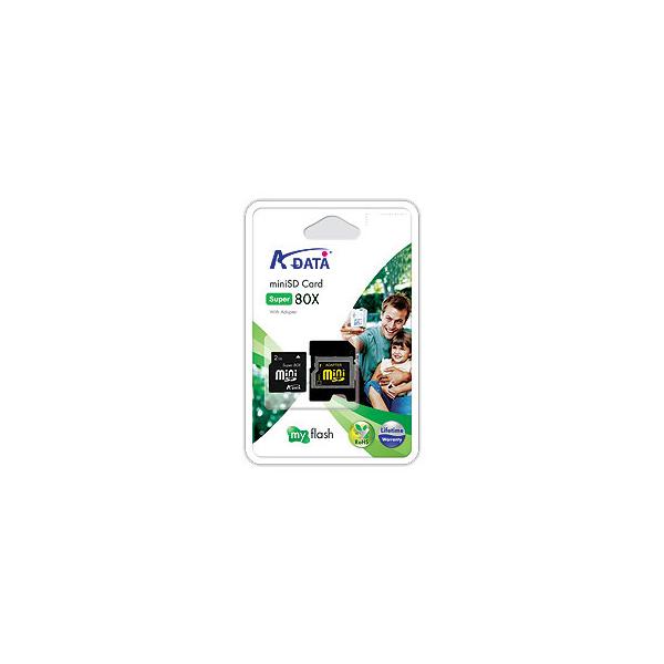 A-DATA miniSD-Super(80{)/1GB