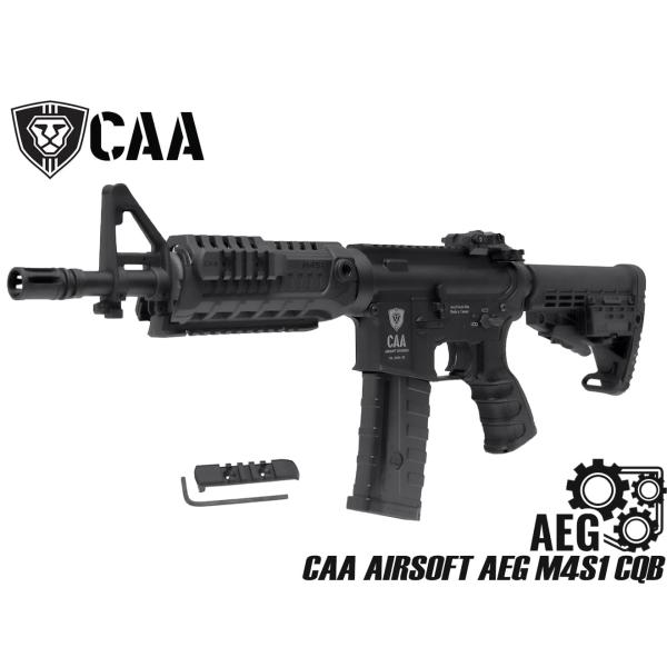 CAA-AEG-002BK CAA AIRSOFT AEG M4S1 CQB ライフル アドバンスドライン 