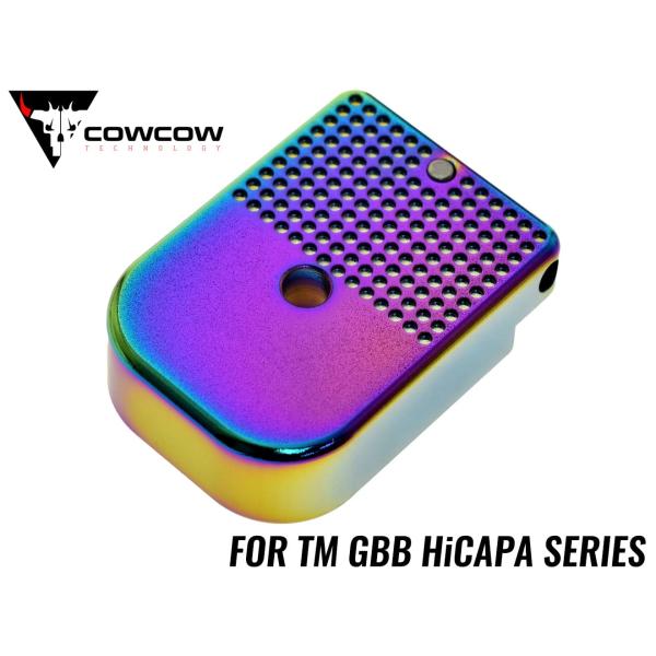 COW-HC-MP002RB COWCOW TECHNOLOGY D01 ドットタック マガジンベース Hi-CAPA :COW-HC-MP002RB:MILITARY BASE 通販 COWCOW Technology D02 Dottac マガジンベース (Hi-CAPAシリーズガスマガジン対応) Silver