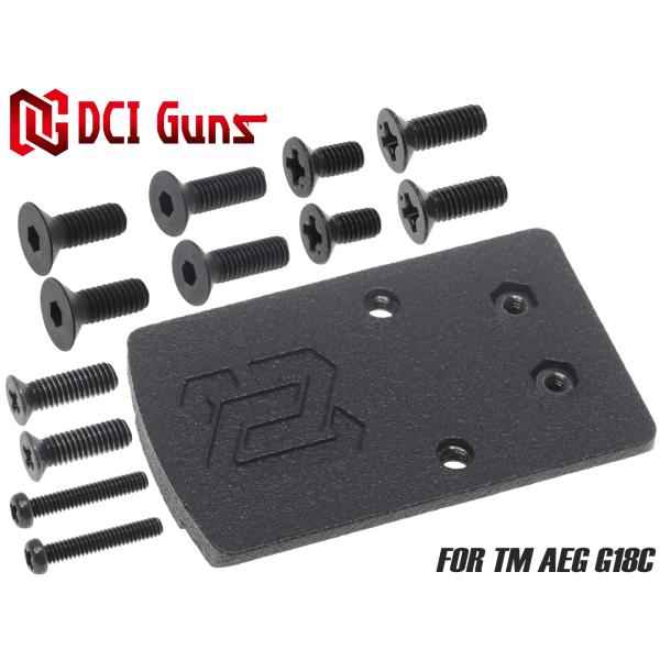 ★☆★ 5,500円以上ご購入で送料無料 ★☆★[RMRドットサイトをスライドに搭載可能]●商品名 ： DCI Guns RMRドットサイトマウント V2.0 東京マルイ AEP G18C用●商品番号 ： DCI-GBST-041●ブランド...