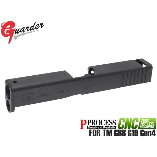 GLOCK 19 9mm東京マルイG19対応 スチール製スライド GLK-175 GLOCK 19 9mm東京マルイG19対応 スチール製スライド GLK-175