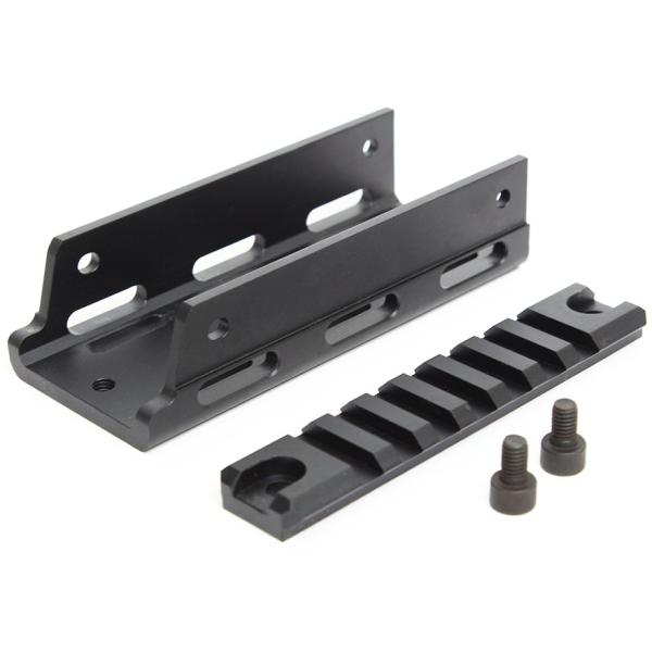 H2114B FMA Wilcoxタイプ MP7用 レールマウントキット BK