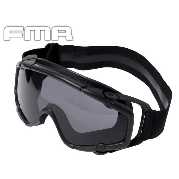 H7128B-A　FMA W.F.B タクティカル ゴーグル BK