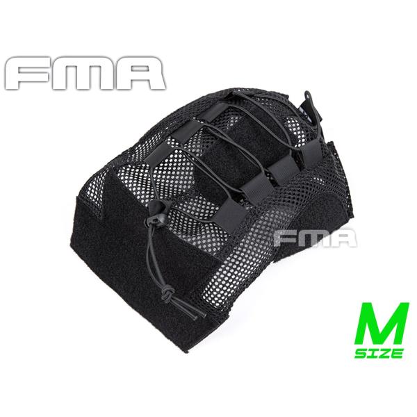 H7760BM　FMA バリスティックタイプ Mサイズ用 メッシュヘルメットカバー w/ ランヤード