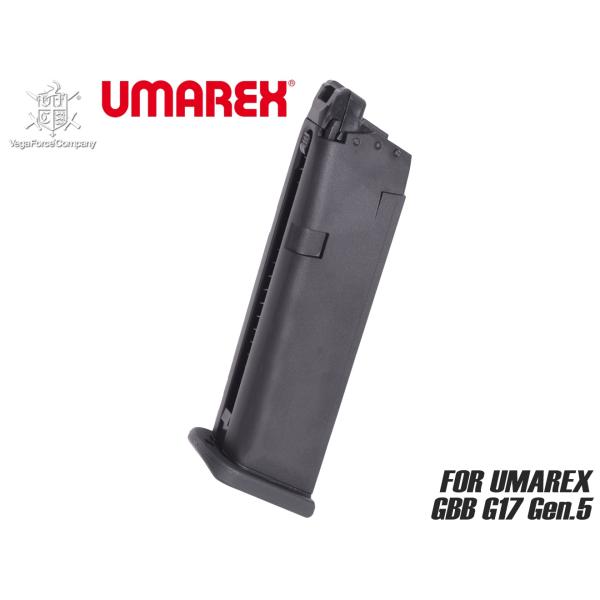 ★☆★ 5,500円以上ご購入で送料無料 ★☆★[リアルさ抜群！Umarex グロック17に対応]●商品名 ： Umarex GlockAirsoft G17 Gen.5 スペアマガジン●商品番号 ： UM9J-MAG-G17G5-BK01...
