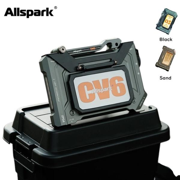 Allspark CV6ミリタリータクティクルスタイルのキャンプ用LEDランタン。メカニカルなデザインをしており、スタイリッシュ。両面が透明レンズになっていることが特徴的で様々な展開が可能。バッテリー寿命も長くロングライフが可能（最低輝度で...