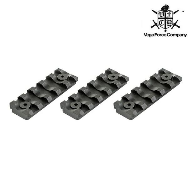 VFC QRS Key-Mod 5スロット レイル ベース 3個セット BK [VF9-MWS-KM-BK02]