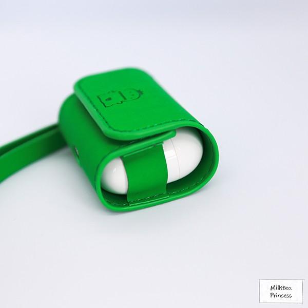 airpods pro ケース 韓国 恐竜 緑 レザー おしゃれ カバー エアポッツ