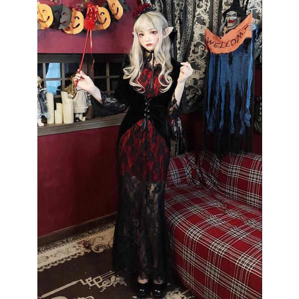 ヴァンパイア オリジナル 創作 衣装 ハロウィン ペア　　セット ゴシック 楽天市場】【10日限定10％OFFクーポン】ハロウィン 衣装 仮装 吸血鬼