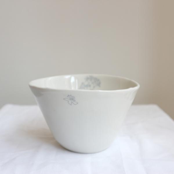 Myriam ait amar ceramics Bol Envolee FENOUIL フェンネル ボウル ブルー 丼 ウイキョウ  フレンチ 磁器 フランス ハンドメイド インテリア