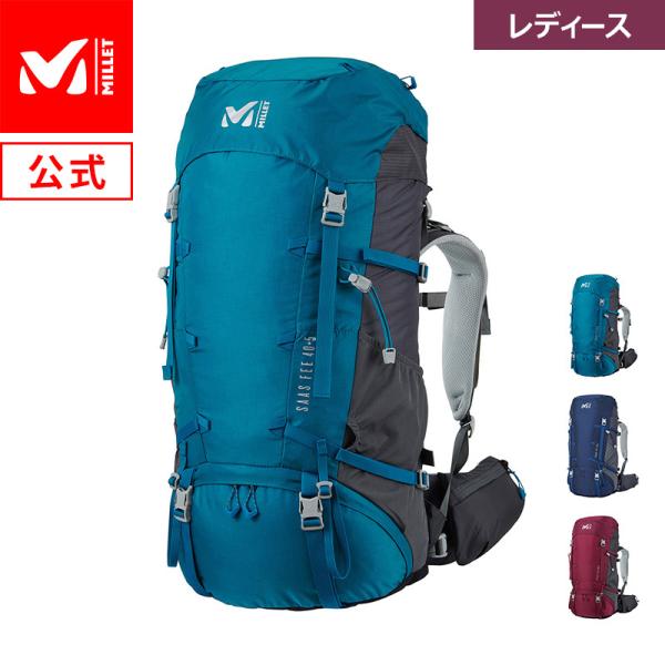 リュック レディース バックパック  登山 40リットル ミレー Millet サースフェー 40+...