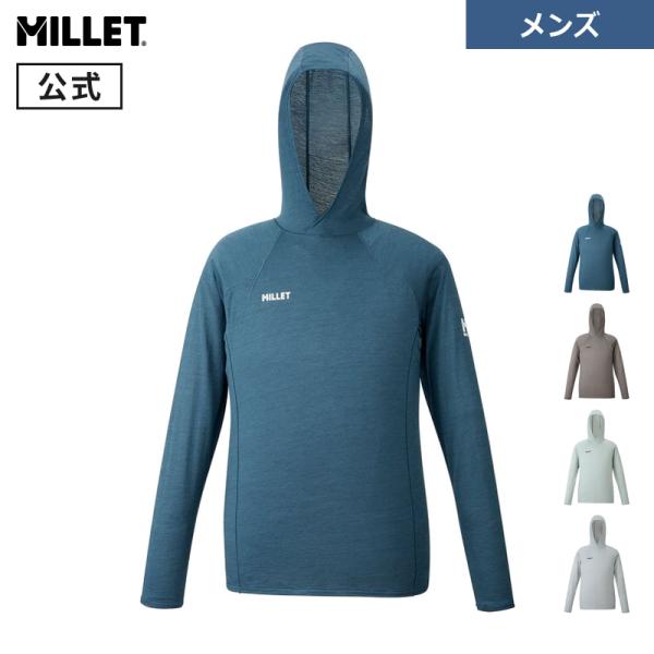 MILLET（ミレー） ウビック ウール フーディ ロングスリーブ MIV02173