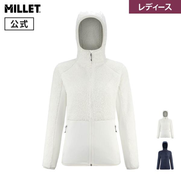 MILLET ホワイト フード付きジャケット MILLET ホワイト フード付きジャケット BREATHER 保温・撥水ブリーザー