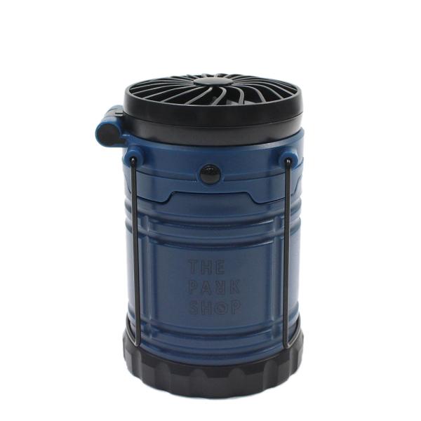 THE PARK SHOP ザ・パークショップ“ザ・パークショップ”のPARKBOY FAN ランタン・ランタンと扇風機が一体化したファンランタン・キャンプなどのアウトドアはもちろん防災やデイリー使いにもオススメ・単3電池3本で稼働する電池...