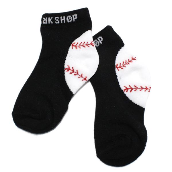 ソックス・レッグウォーマー "THE PARK SHOP ザ・パークショップ" ANKLE BALL ソックス ブラック