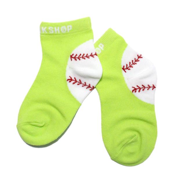 ソックス・レッグウォーマー "THE PARK SHOP ザ・パークショップ" ANKLE BALL ソックス イエロー