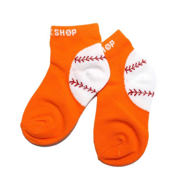 ソックス・レッグウォーマー "THE PARK SHOP ザ・パークショップ" ANKLE BALL ソックス オレンジ