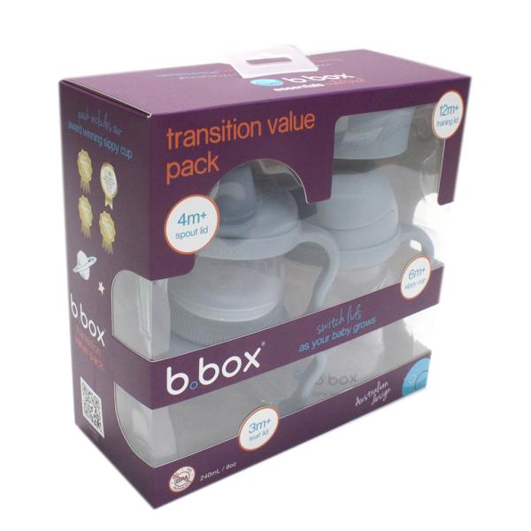 他サイト： ベビー雑貨・ビブ "b.box（ビーボックス）" ステップアップマグパック オーシャンブルーの商品画像