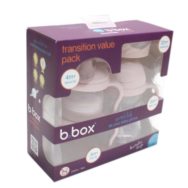 他サイト： ベビー雑貨・ビブ "b.box（ビーボックス）" ステップアップマグパック ブラッシュピンクの商品画像