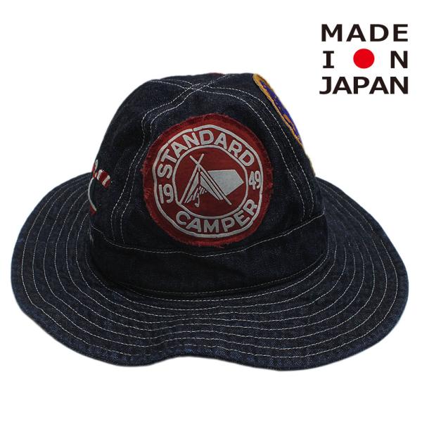 デニム&ダンガリー　キッズ　ワッペン　キャップ　54ぐらい DENIM DUNGAREE（デニムアンドダンガリー） 帽子 
