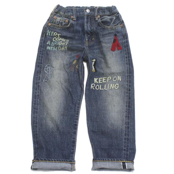 ロングパンツ "デニム＆ダンガリー デニムアンドダンガリー" 12ozHOME MADEデニム NEW DAY LPN 14BLブルー
