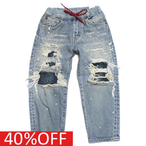 Repair Denim リメイク パンツ ダメージ デニム ドッキング Rehda Com