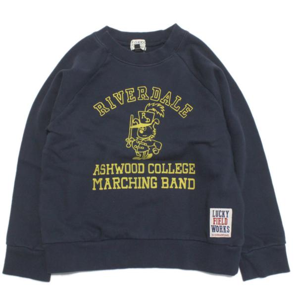 トレーナー・ニット "エフオーキッズ" マーチングバンドトレーナー ネイビーブルー(NB)