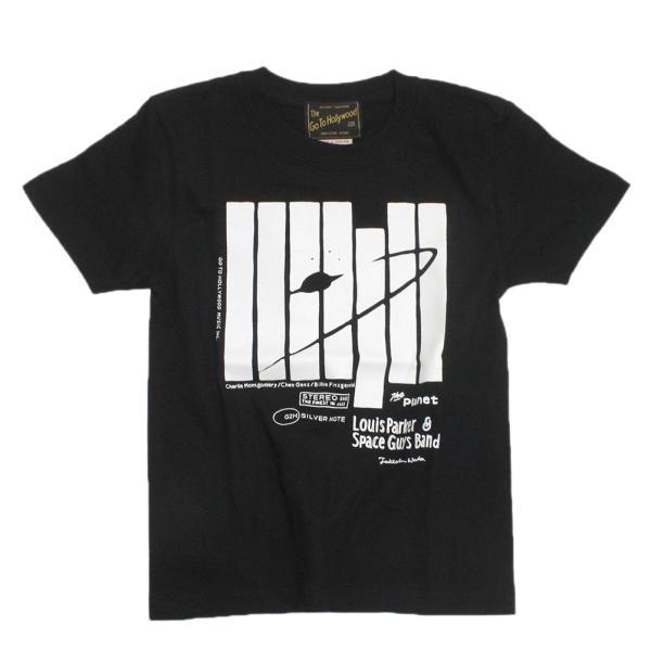 セール 「70%OFF」 半袖Tシャツ "ゴートゥーハリウッド" テンジク GTH スペースMUSIC TEE 2BK黒