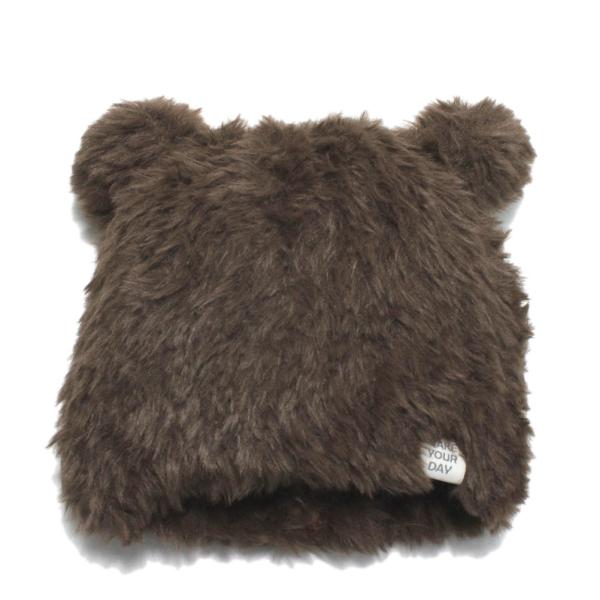 make your day メイクユアデイ“メイクユアデイ”のクマシャギービーニー・クマミミ付きのシャギーニット帽・シャギーは毛足が長く、肌触りも良く暖かい・ストレッチが効いていて被りやすい◎関連キーワード:ベビー BABY 男の子 女の子...